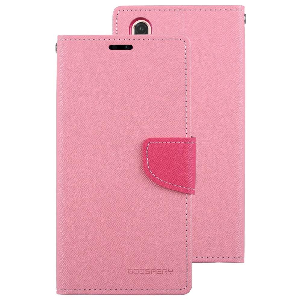 GOOSPERY För Huawei P20 Pro - Rosa Plånboksfodral med kortplatser