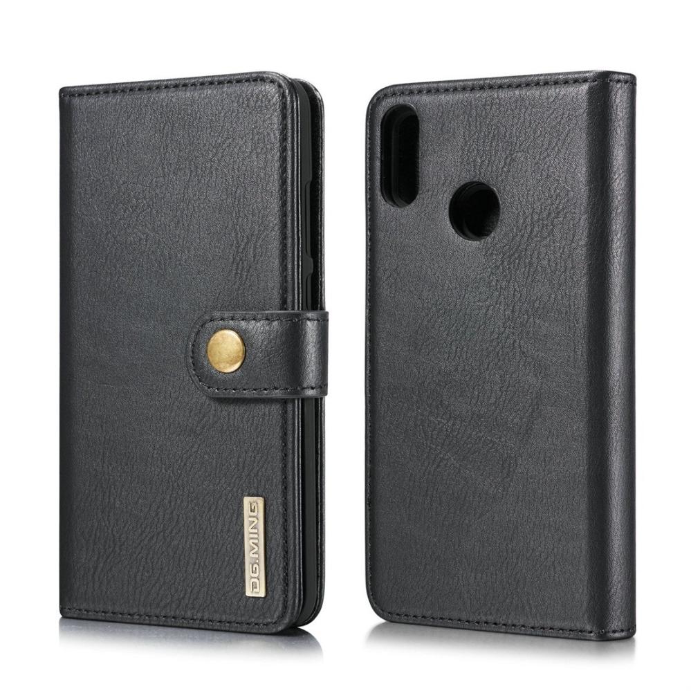 DG.MING Plånboksfodral med magnetskal för Huawei P Smart (2019)