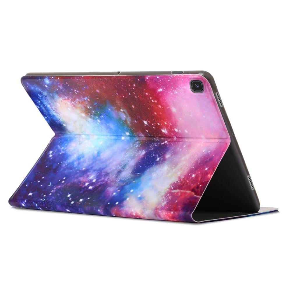 Fodral för Galaxy Tab S5e 10.5 T720 / T725 med rymdmönster