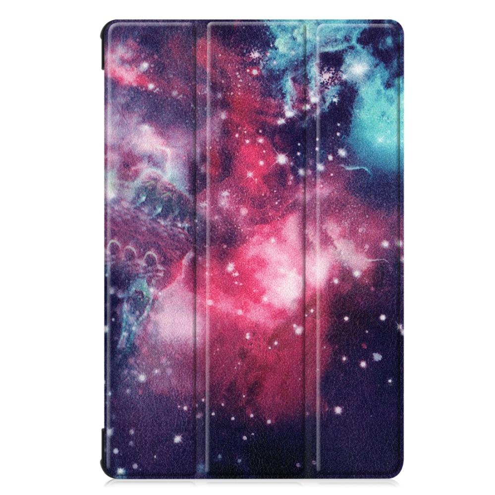 Fodral för Galaxy Tab S6 T860 / T865 med rymdmönster