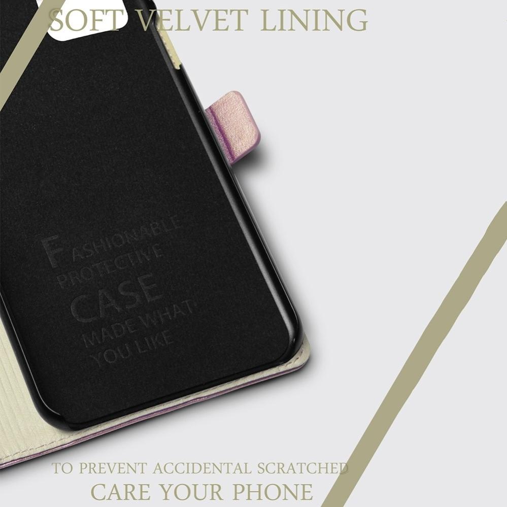 Plånboksfodral för iPhone 11 Pro Max med kortplats PU-läder - DZGOGO