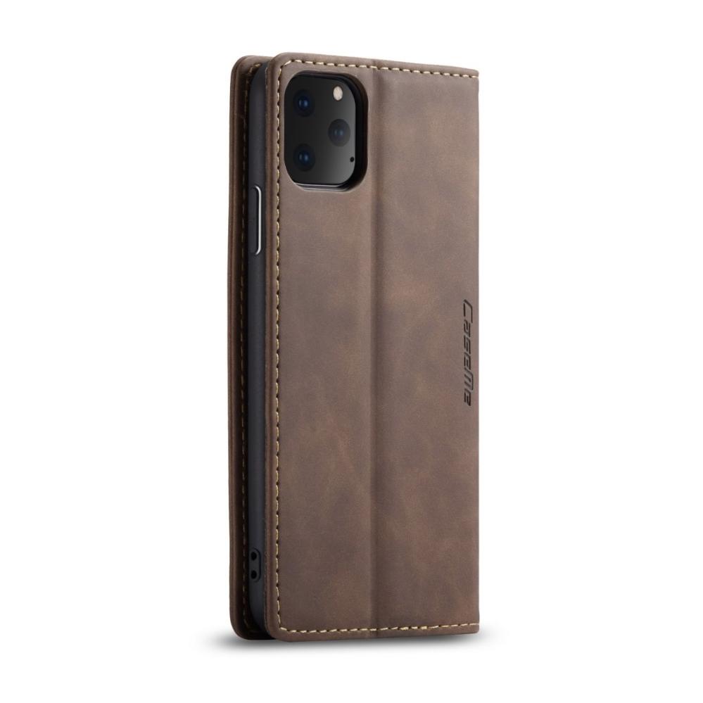 CaseMe Plånboksfodral med kortplats för iPhone 11 Pro Max Brun