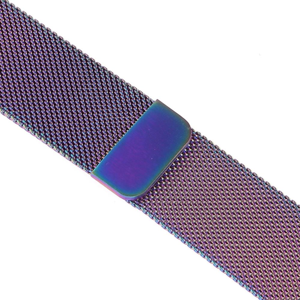 Metallarmband Milanese Loop för Apple Watch 38/40/41mm Rainbow
