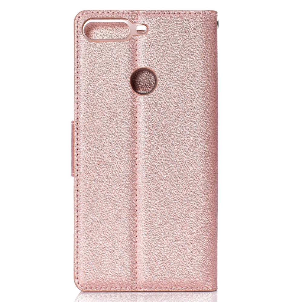 Plånboksfodral Rosegold för Huawei Honor 7A / Y6 Prime (2018) / Y6 Pro (2018)
