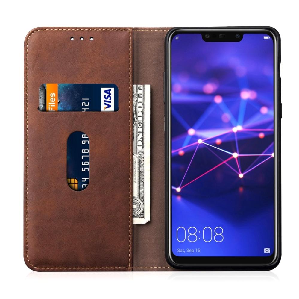  Plånboksfodral för Huawei Mate 20 Lite Cognacbrun