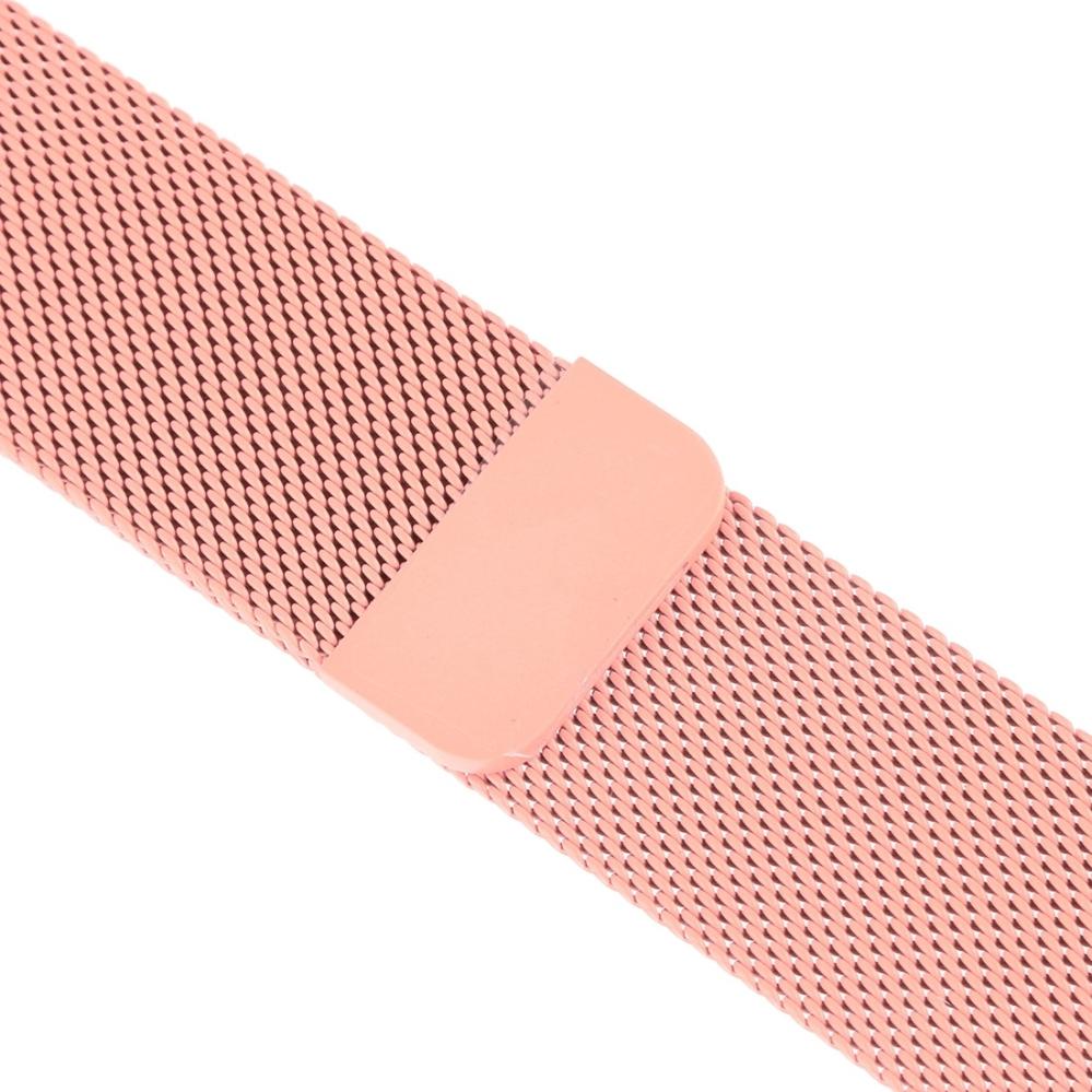 Metallarmband Milanese Loop för Apple Watch 38/40/41mm Rosa