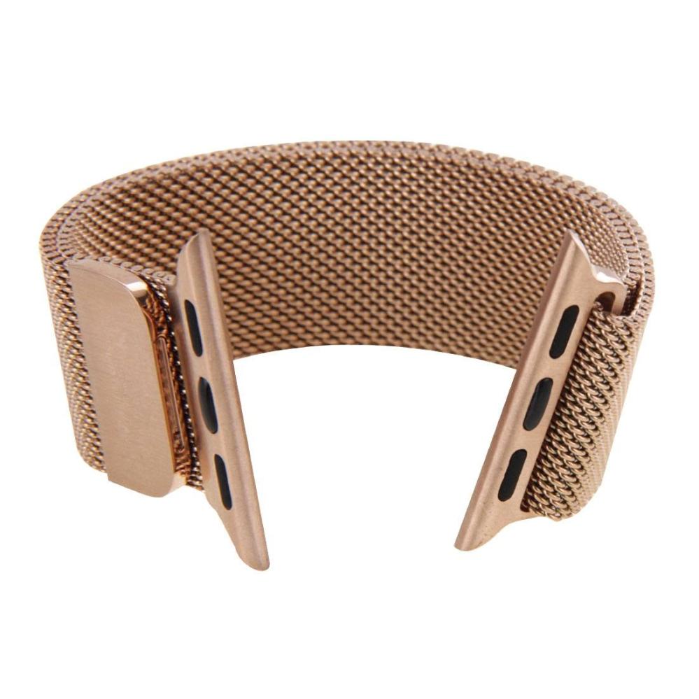 Armband för Apple Watch 38/40/41mm kedja Roséguld Magnetisk