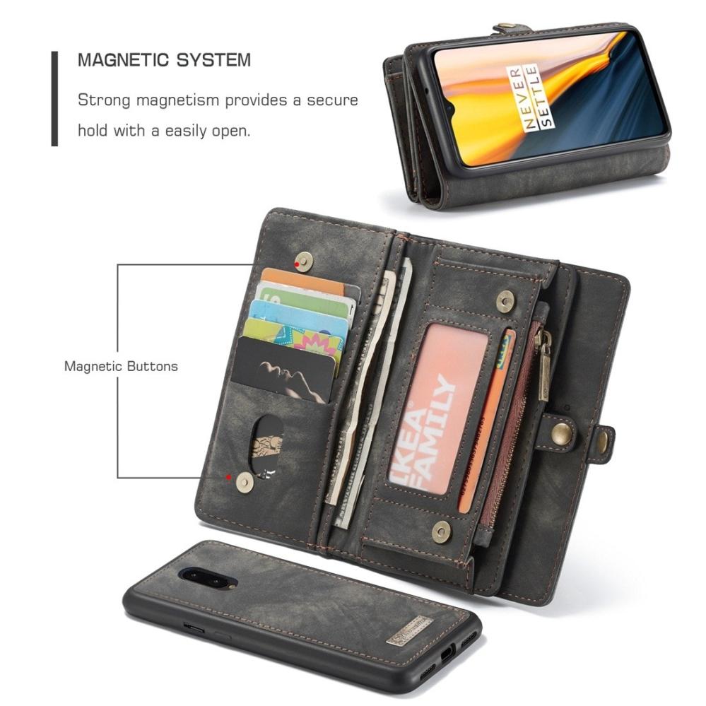 CaseMe Plånboksfodral med magnetskal för OnePlus 7