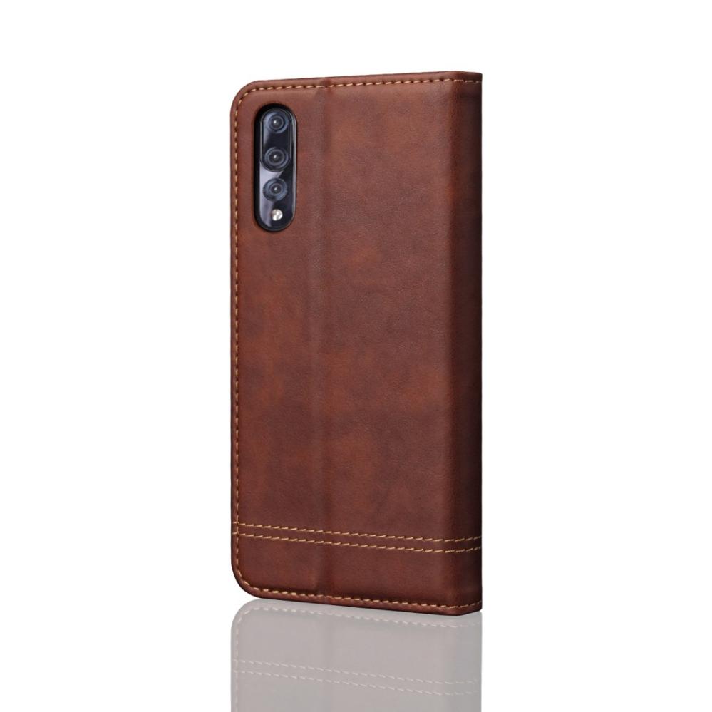  Plånboksfodral för Huawei Mate 20 Pro Cognacbrun