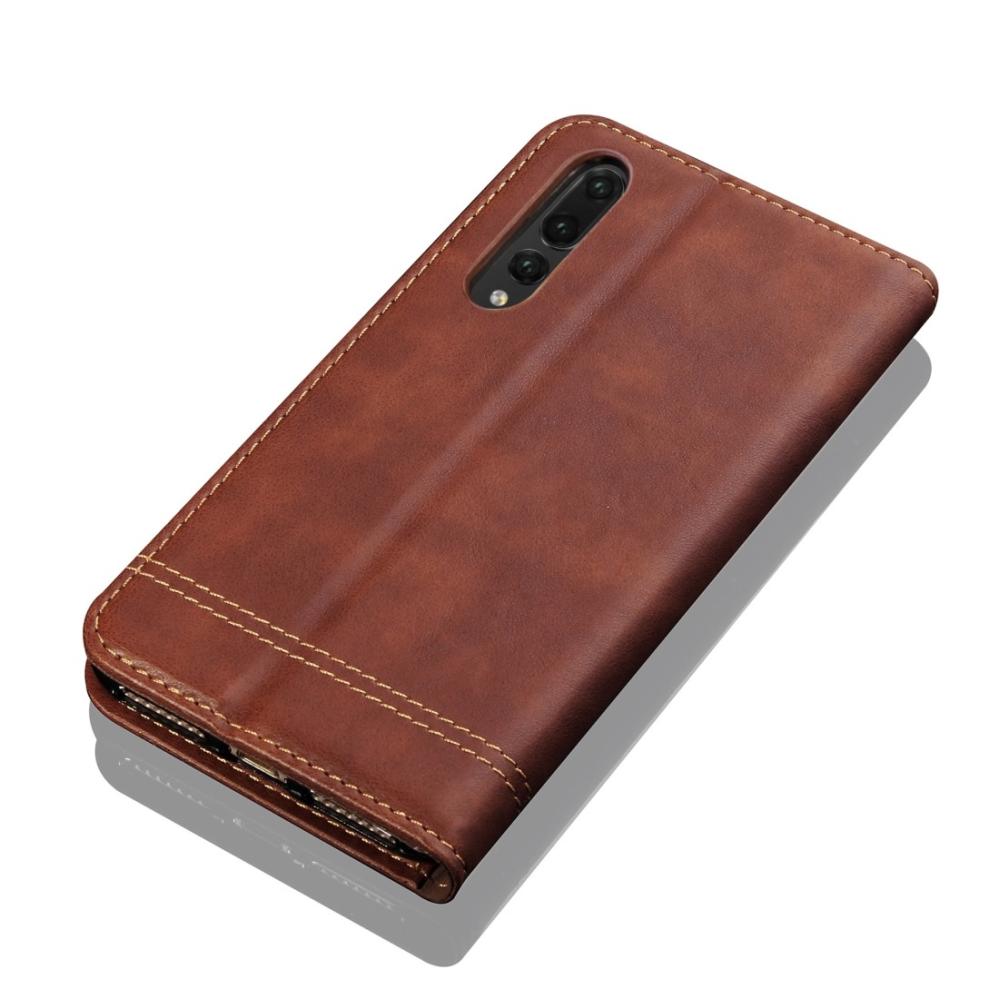  Plånboksfodral för Huawei Mate 20 Pro Cognacbrun