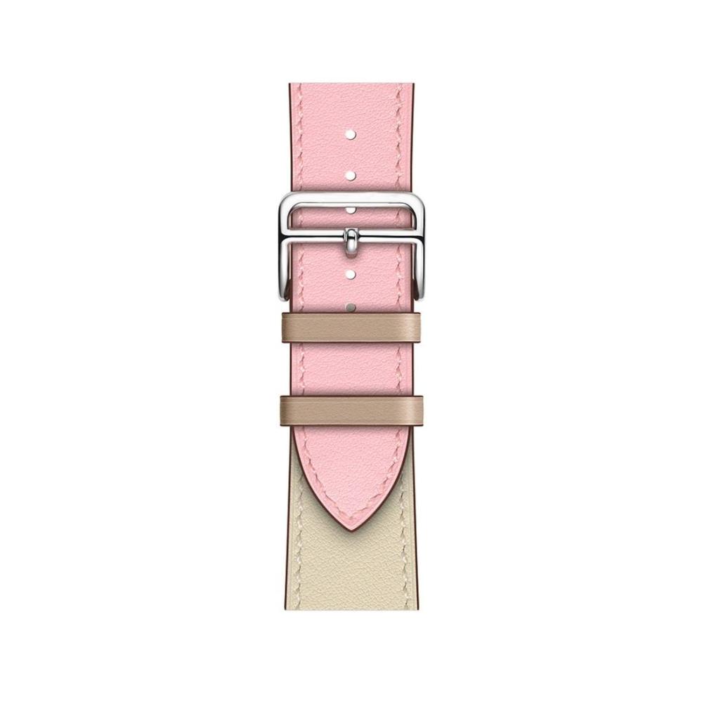 Armband för Apple Watch 38/40/41mm PU-läder Tvåfärgad