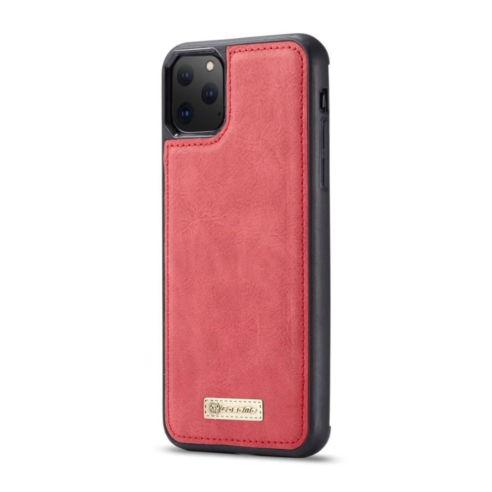 CaseMe Plånboksfodral med magnetskal för iPhone 11 Pro Röd
