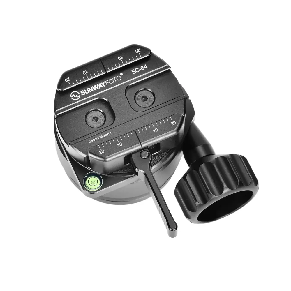  Sunwayfoto ILB-65+SC-64 65 mm nivelleringsbas med Arca-Swiss från Kamda – snabb leverans och trygg e-handel