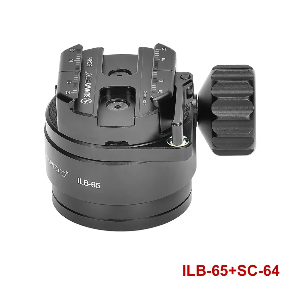  Sunwayfoto ILB-65+SC-64 65 mm nivelleringsbas med Arca-Swiss från Kamda – snabb leverans och trygg e-handel