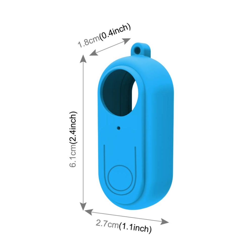  Puluz Silikonskyddsfodral med linsskydd för Insta360 GO 2