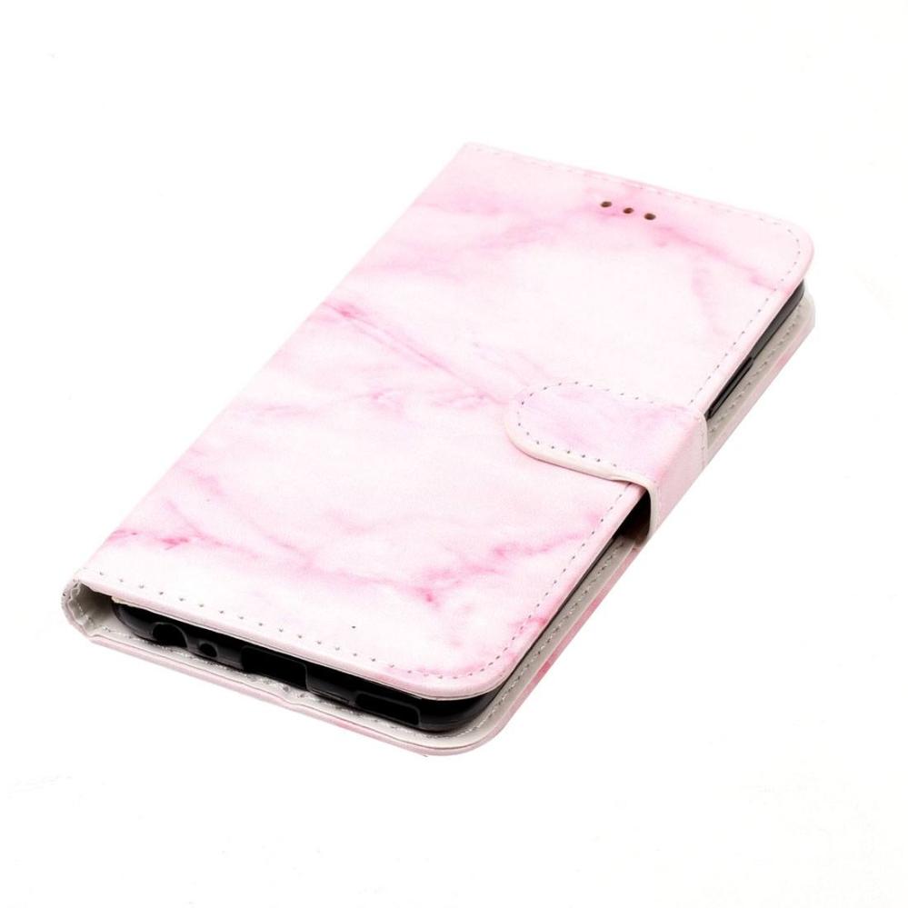 Plånboksfodral för Huawei P10 - Rosa marmor