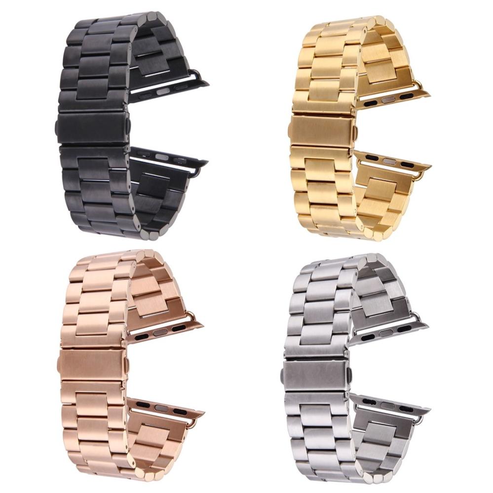 Armband för Apple Watch 38/40/41mm kedja Svart