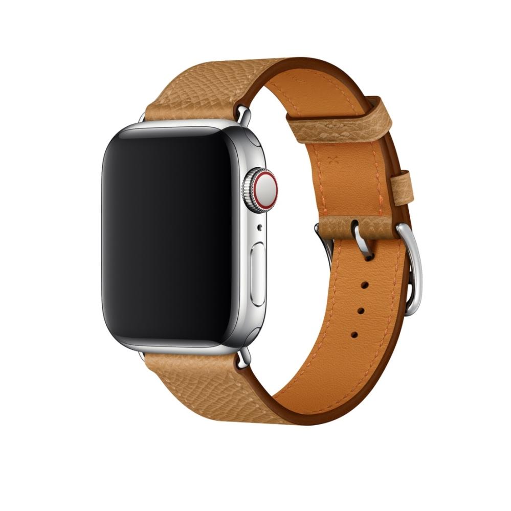 Läderarmband Brun för Apple Watch 38/40/41mm