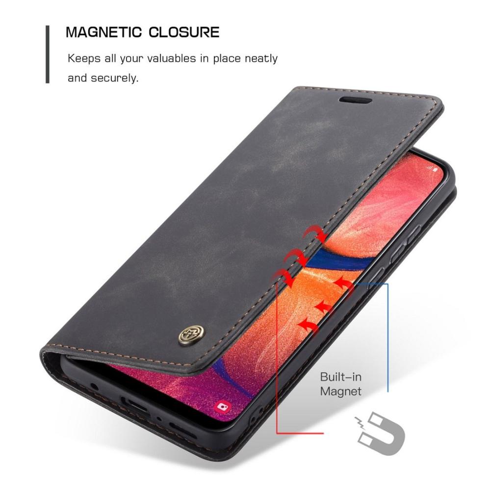 CaseMe Plånboksfodral med kortplats för Galaxy A20/A30