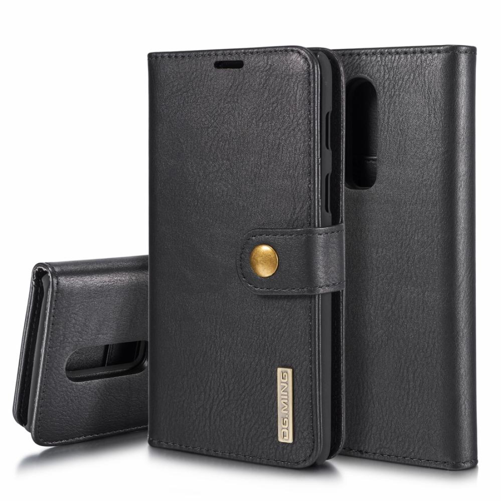 Plånboksfodral med magnetskal för OnePlus 6 - DG.MING