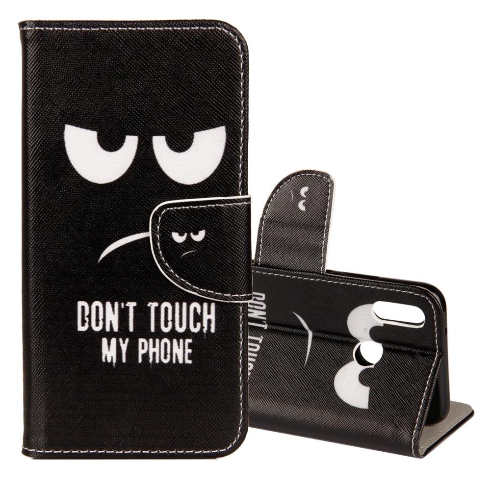 Plånboksfodral för Huawei P20 Lite - Don't touch my phone