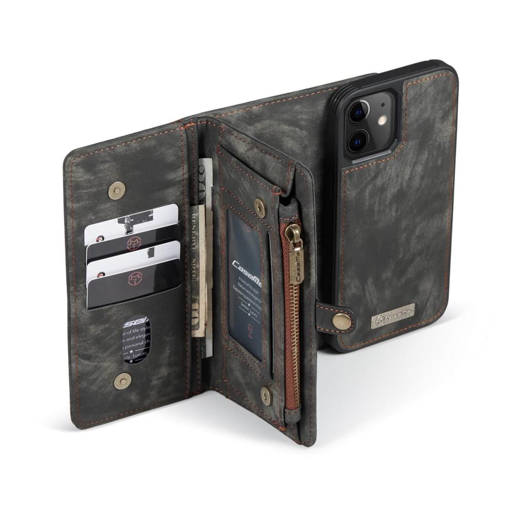 CaseMe Plånboksfodral med magnetskal för iPhone 12 Mini