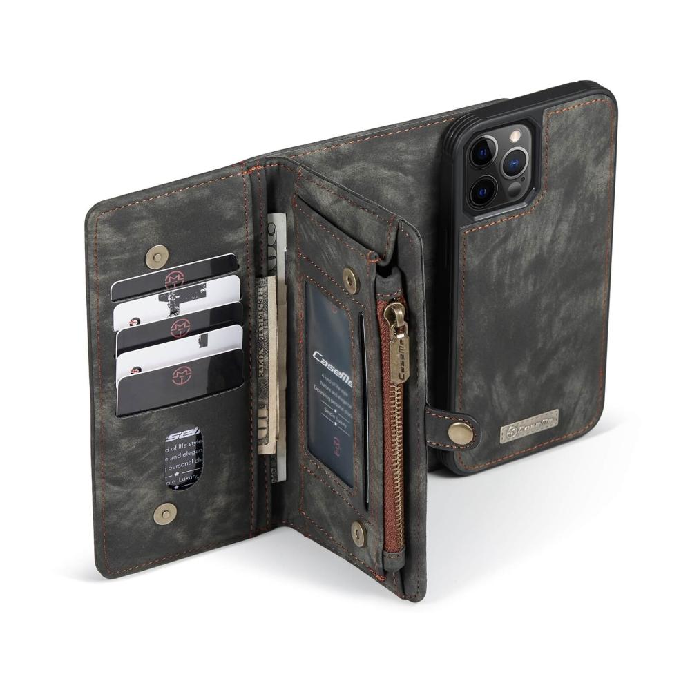 CaseMe Plånboksfodral med magnetskal för iPhone 12 Pro Max