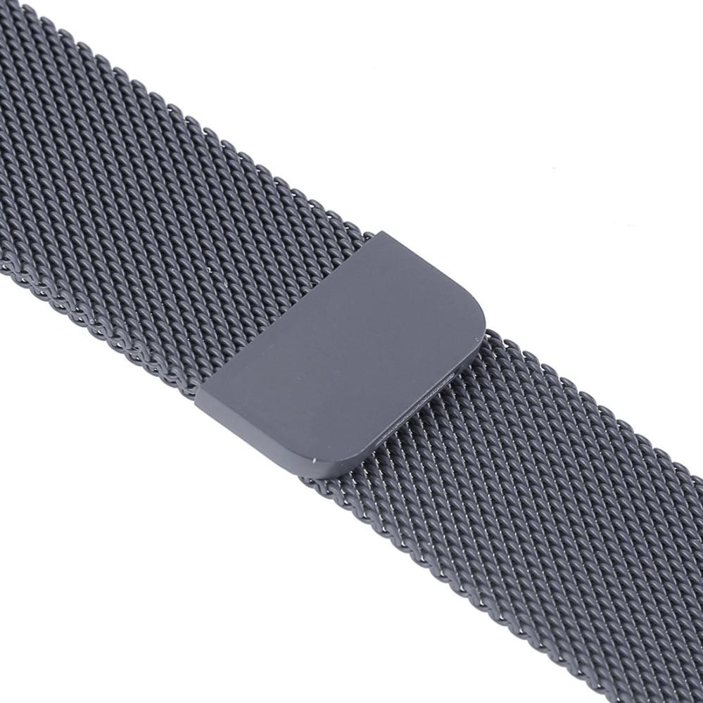 Metallarmband Milanese Loop för Apple Watch 38/40/41mm Mörkgrå