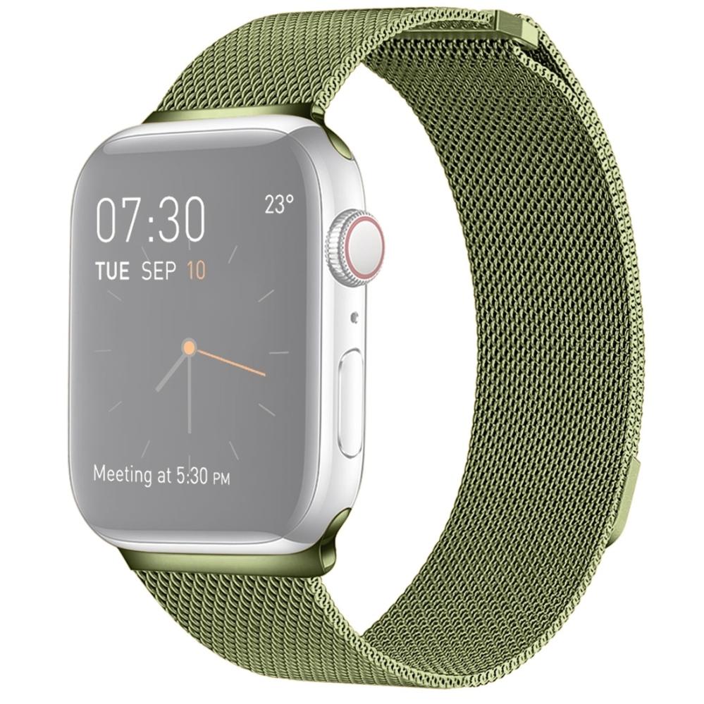 Metallarmband Milanese Loop för Apple Watch 38/40/41mm Grön