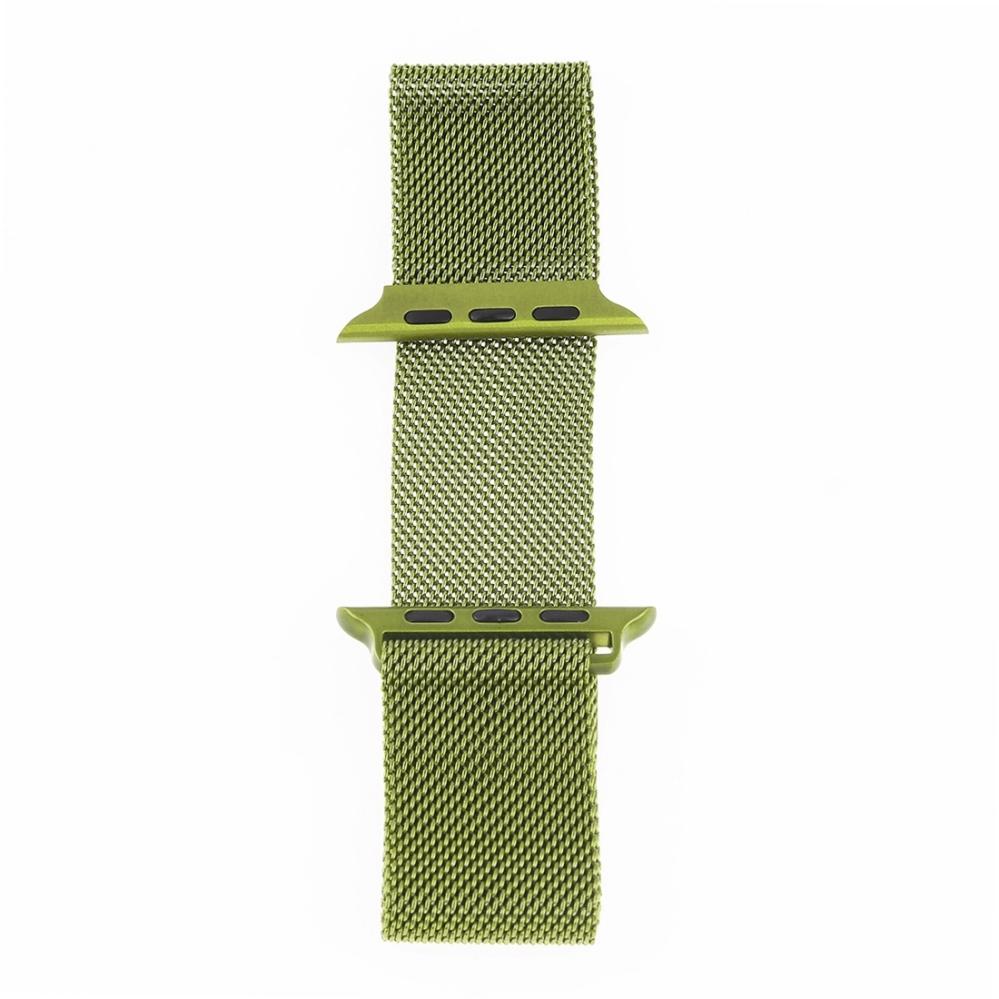 Metallarmband Milanese Loop för Apple Watch 38/40/41mm Grön