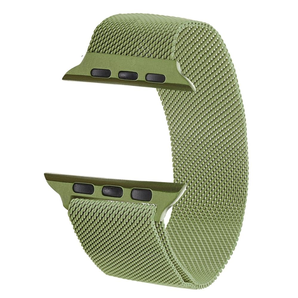 Metallarmband Milanese Loop för Apple Watch 38/40/41mm Grön
