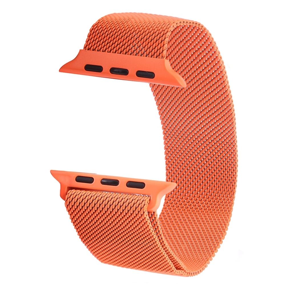 Metallarmband Milanese Loop för Apple Watch 38/40/41mm Orange