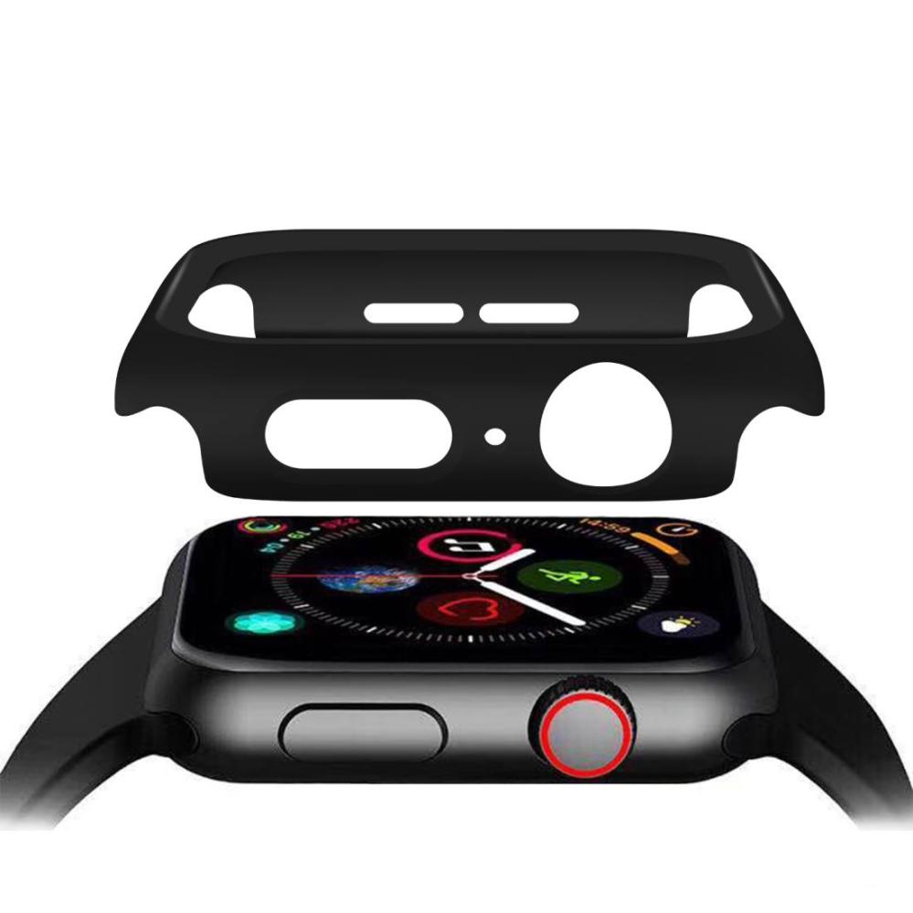 Displayskydd med ram för Apple Watch serie 4/5 40mm av härdat glas