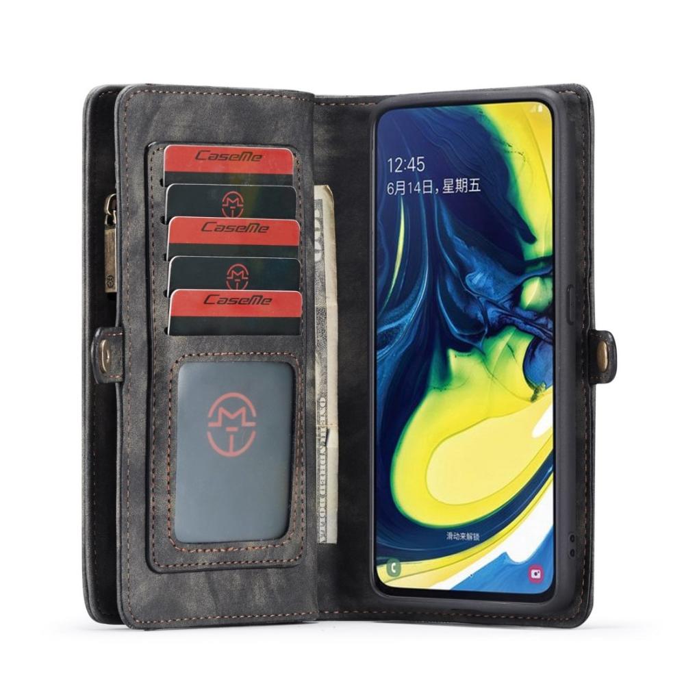 CaseMe Plånboksfodral med magnetskal för Galaxy A80/A90