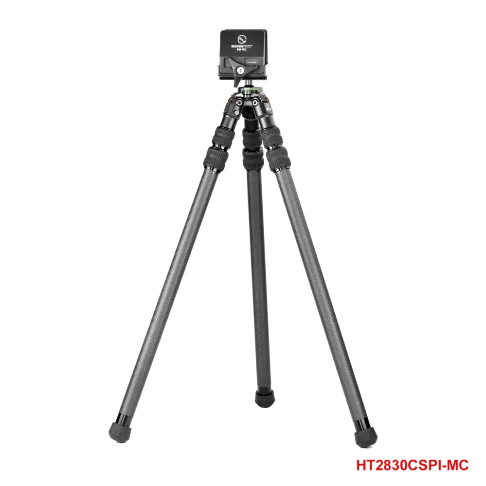  Sunwayfoto HT2830CSPI-S kolfiberstativ 150cm med integrerat kulhuvud och Arca från Kamda – snabb leverans och trygg e-handel