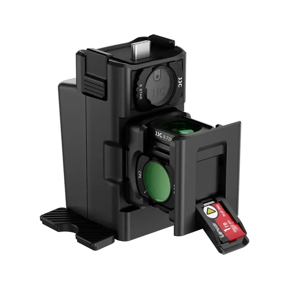  JJC ET-P4 multifunktionshandtag för DJI Osmo Pocket 4 & 3 från Kamda – snabb leverans och trygg e-handel