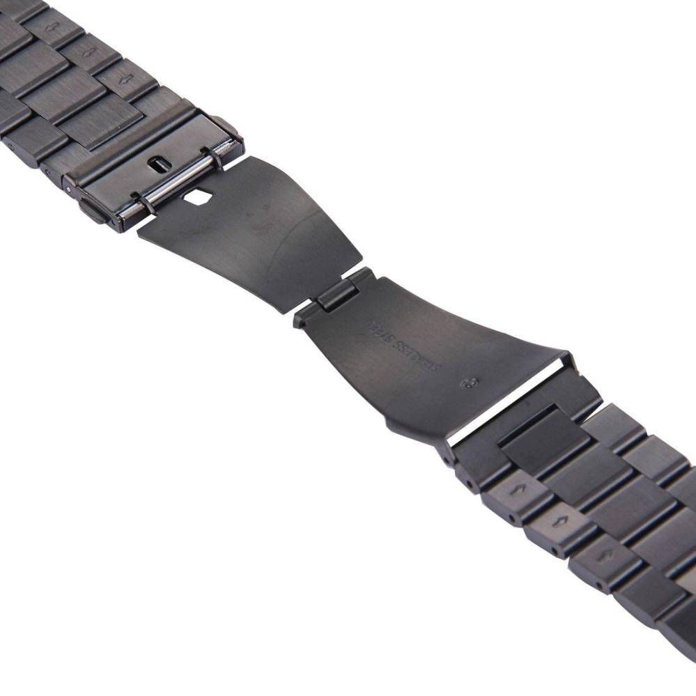 Armband för Apple Watch 42/44/45mm kedja Svart