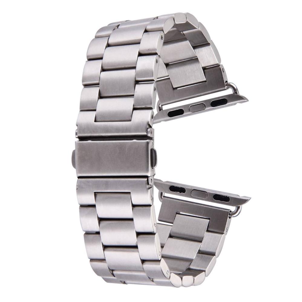 Armband för Apple Watch 42/44/45mm kedja Silver