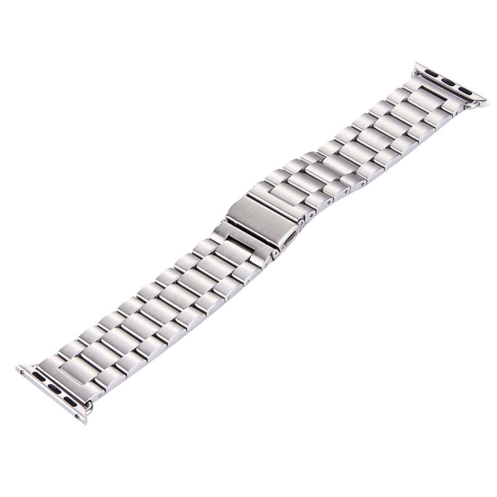 Armband för Apple Watch 42/44/45mm kedja Silver