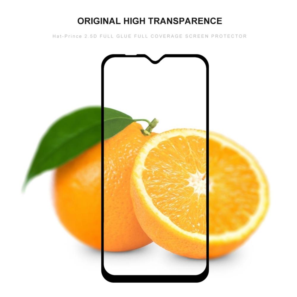 Skärmskydd med Svart ram för Samsung Galaxy M10 av härdat glas