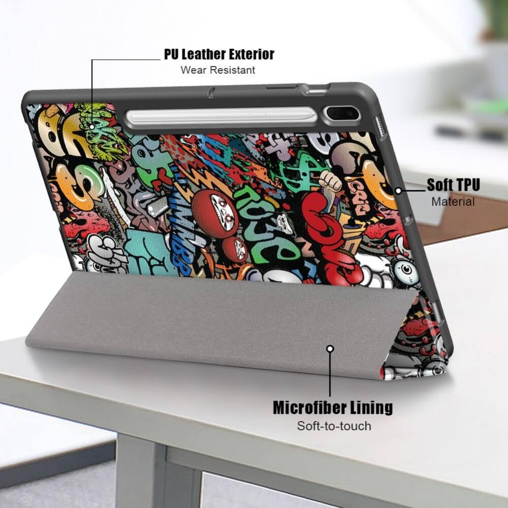 Fodral för Galaxy Tab S7 FE 12.4 Grafitti