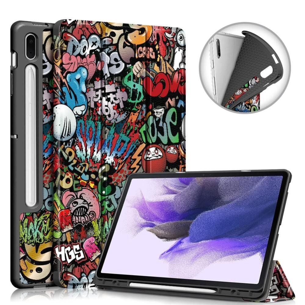 Fodral för Galaxy Tab S7 FE 12.4 Grafitti