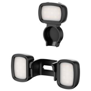  JJC 3st Mini LED-lampor och h&aring;llare f&ouml;r DJI Osmo Pocket 3 fr&aring;n Kamda &ndash; snabb leverans och trygg e-handel