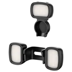  JJC 3st Mini LED-lampor och h&aring;llare f&ouml;r DJI Osmo Pocket 3 fr&aring;n Kamda &ndash; snabb leverans och trygg e-handel