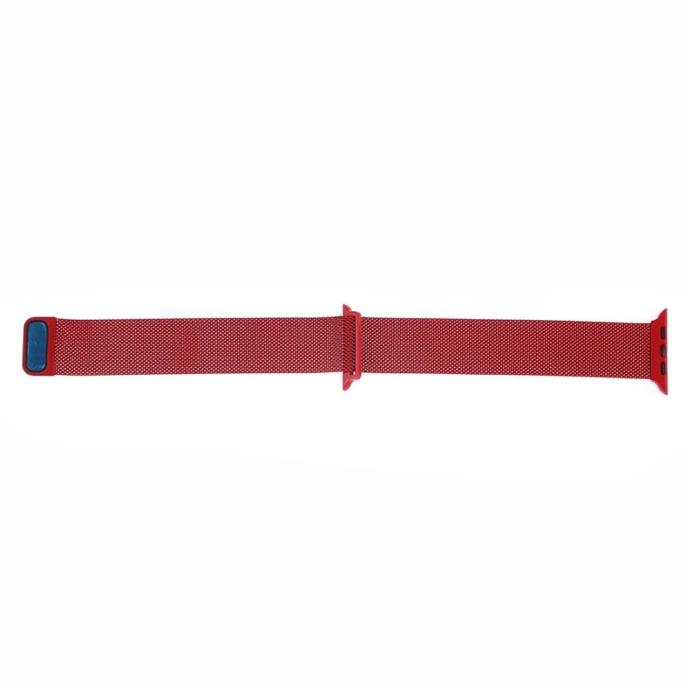 Metallarmband Milanese Loop för Apple Watch 38/40/41mm Röd