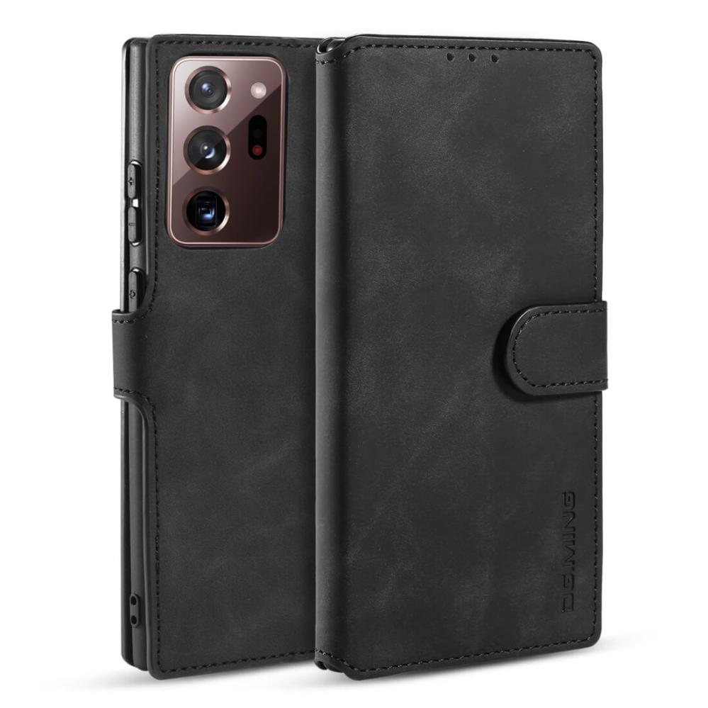 DG.MING Plånboksfodral för Galaxy Note 20 Ultra Svart