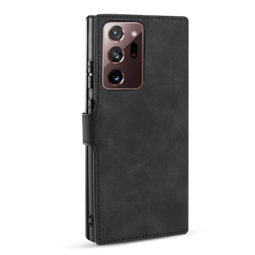 DG.MING Plånboksfodral för Galaxy Note 20 Ultra Svart