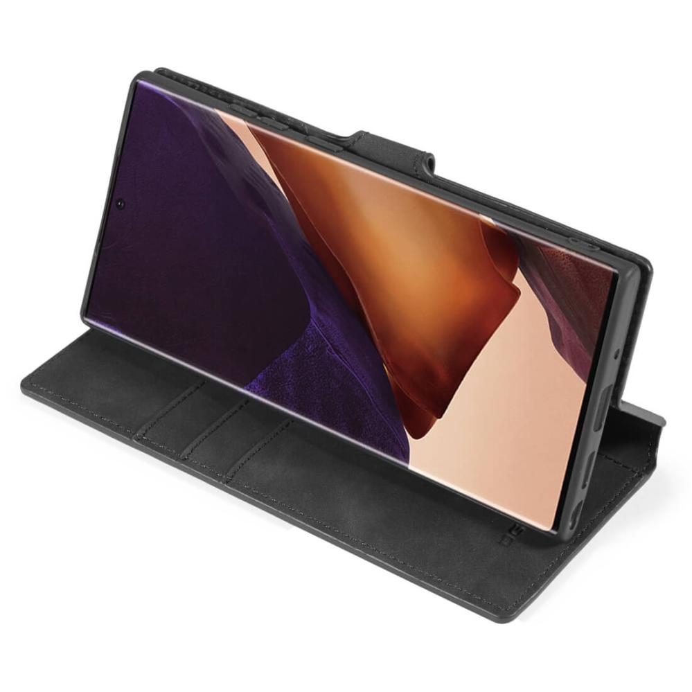 DG.MING Plånboksfodral för Galaxy Note 20 Ultra Svart