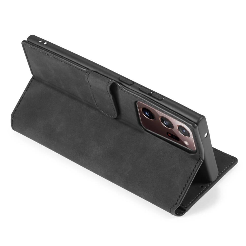 DG.MING Plånboksfodral för Galaxy Note 20 Ultra Svart