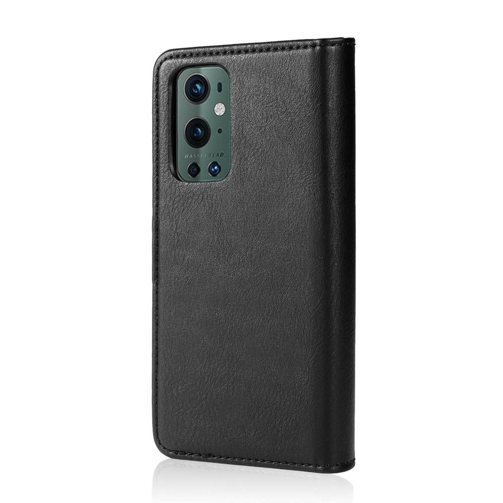 DG.MING Plånboksfodral med magnetskal för OnePlus 9 Pro Svart